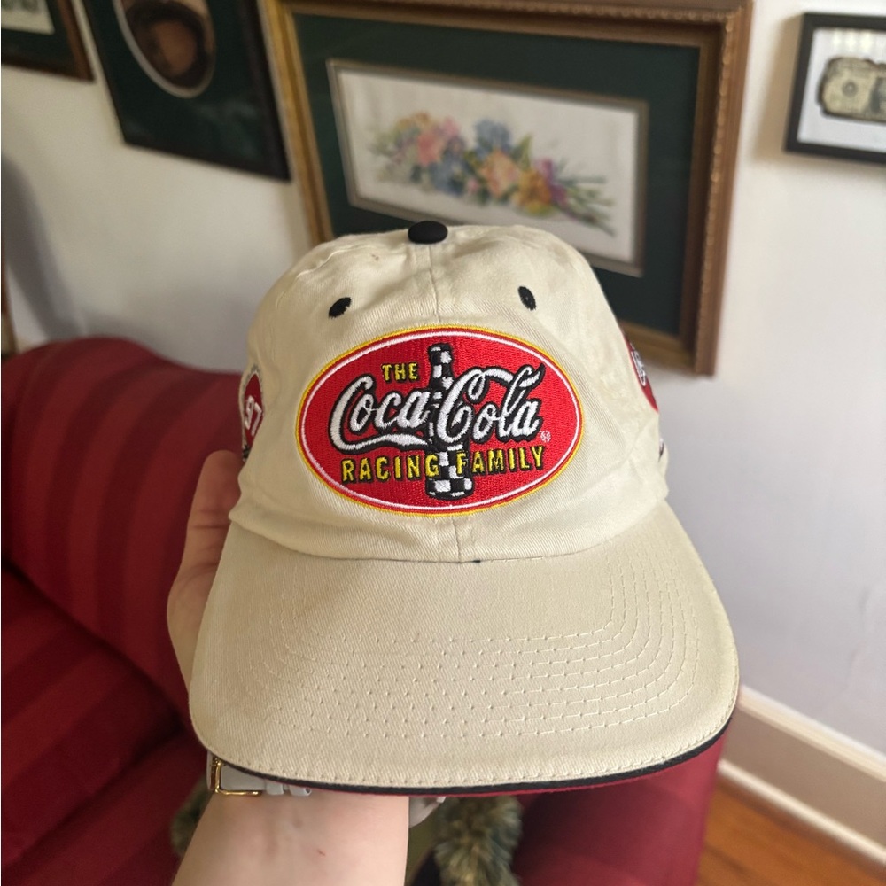 Coca-Cola Racing Family Beige Cap